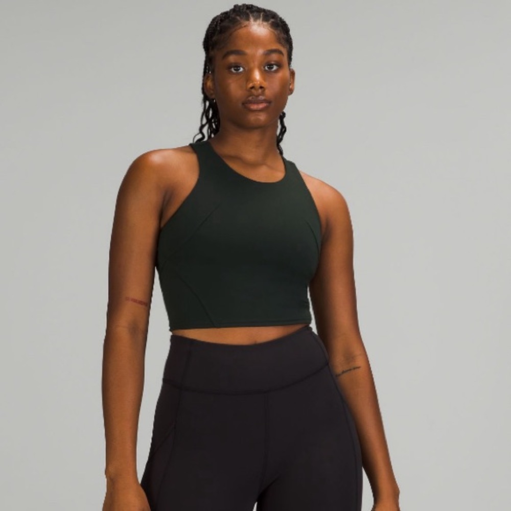 Lululemon Invigorate Tank Rainforest Green EUC